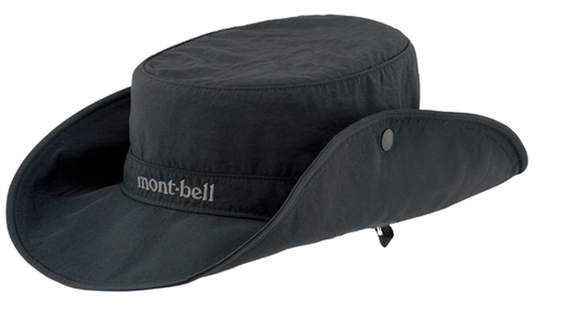 

Шляпа Mont-bell с широкими полями, размер L, черная, (1108743) чёрный