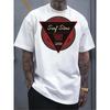European Size Men's Pure - Polyester White T - Shirt: ""Retro Wave: 1982 Surf Store Tee""