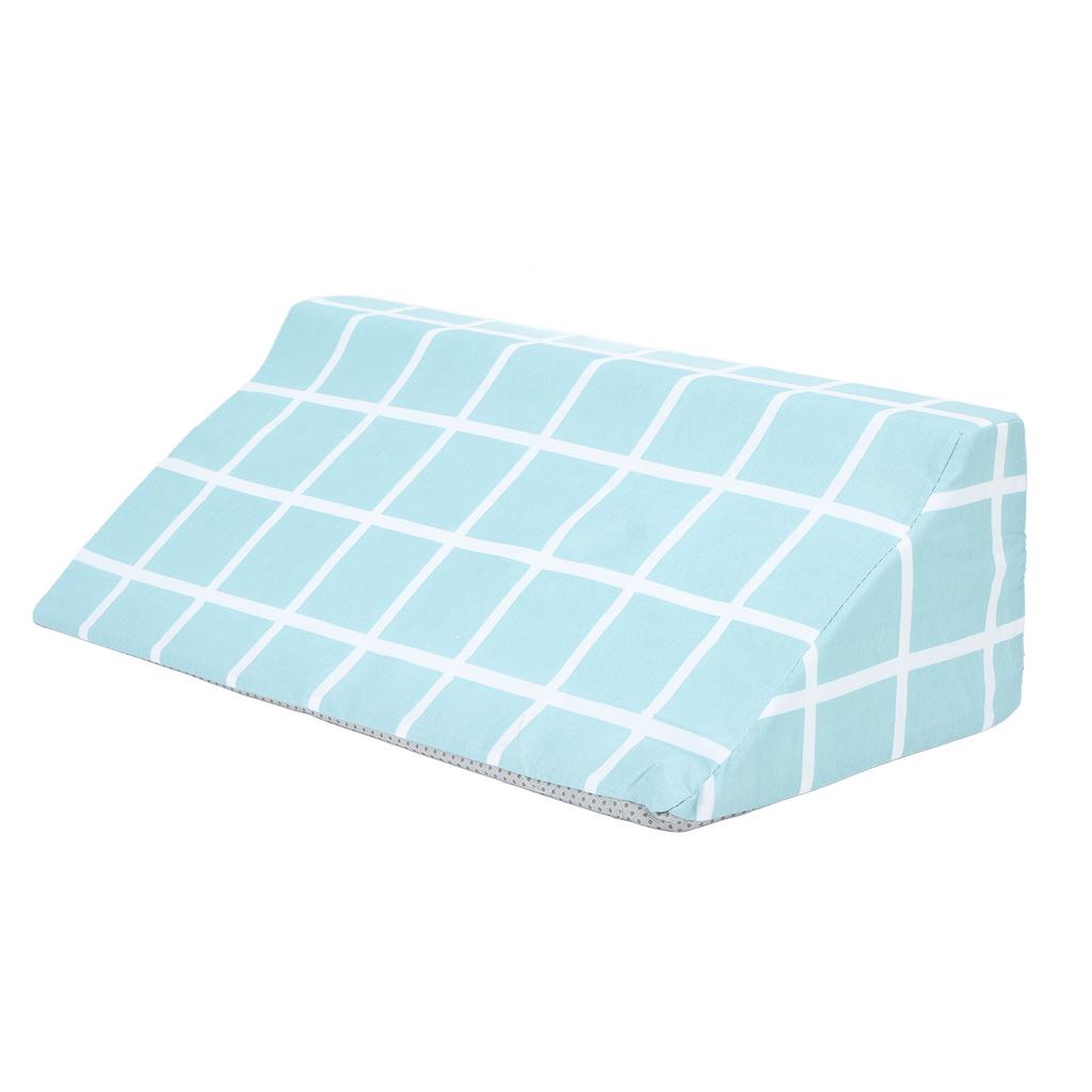 Wedge Pillow R Shaped Soft Comfortable Removable Easy Cleaning Bedsore Turning Wedge Pillow for Side Sleepers