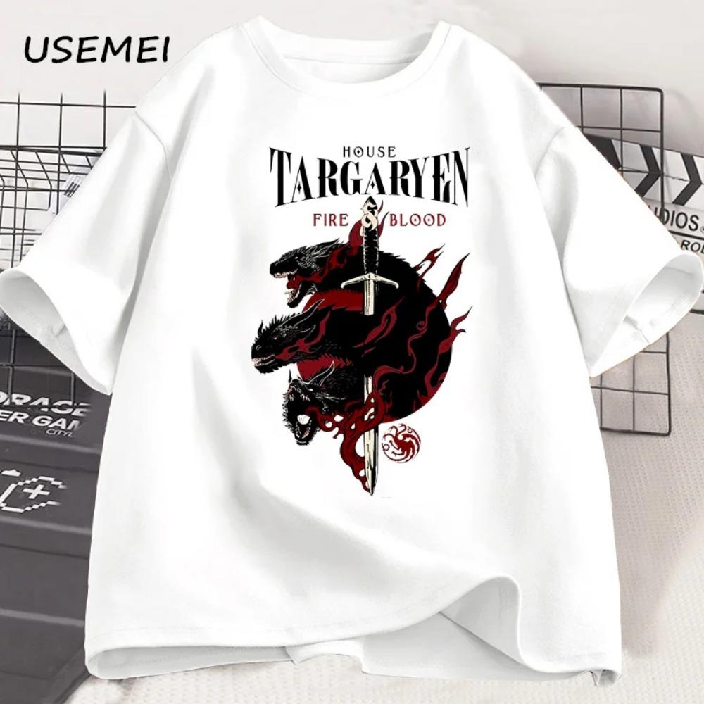 

Summer New Men s T-shirt with Cotton Fashionable Short Sleeved Casual Print, Comfortable and Soft Fabric, Versatile and Cool Street Style S белый