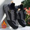 Domestic Genuine Men's Shoes Winter New Leather Waterproof and Non-slip Sports Shoes Trendy Men's Versatile Velvet Thickened Two Cotton Shoes