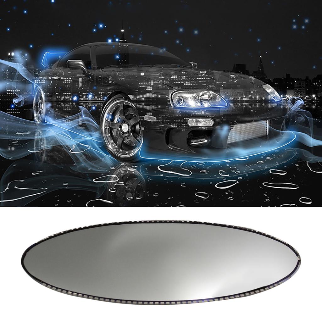 For BMW E46 M3 E39 M5 Oval Rear View Mirror Auto Dimming Replacement Glass Cell