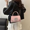 The New Foreign-style Messenger Bag Is Fashionable and Simple, This Year's Popular Bag 2025 Spring Small Square Bag Casual Shoulder Bag Women