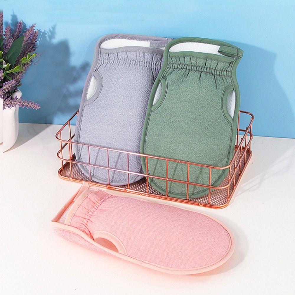 Peeling Bath Exfoliating Gloves Dead Skin Shower Towel Shower Brush Scrub Glove  Bathroom