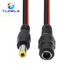 5PCS DC Power Male Female Cable 12V Plug DC Adapter Cable Plug Connector For CCTV Camera DC Plug 5.5*2.1mm 5.5x2.1 Fuse Holders1