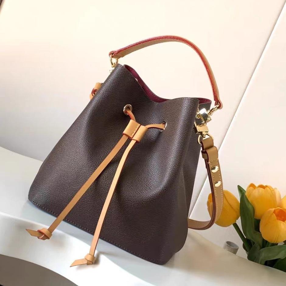 

Chip version nano BB bucket bag, color-changing cowhide leather shoulder crossbody handbag 20*21*14