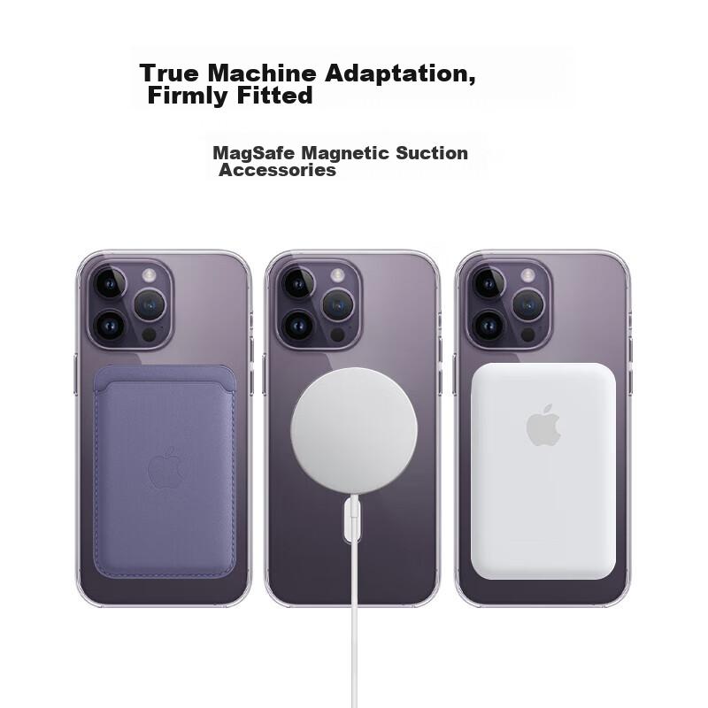 BELKIN (BELKIN) Case for Apple IPhone 15, Transparent Full Coverage Magnetic Phone Protective Case MSA019