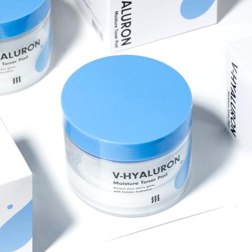 Merzy V Hyaluronic Acid Toner Pad + Ampoule Set with Gift