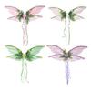 Women Butterfly Wings Elastic Straps 3D Design Fairy Wing Dress Up Halloween Costumes Photography Props