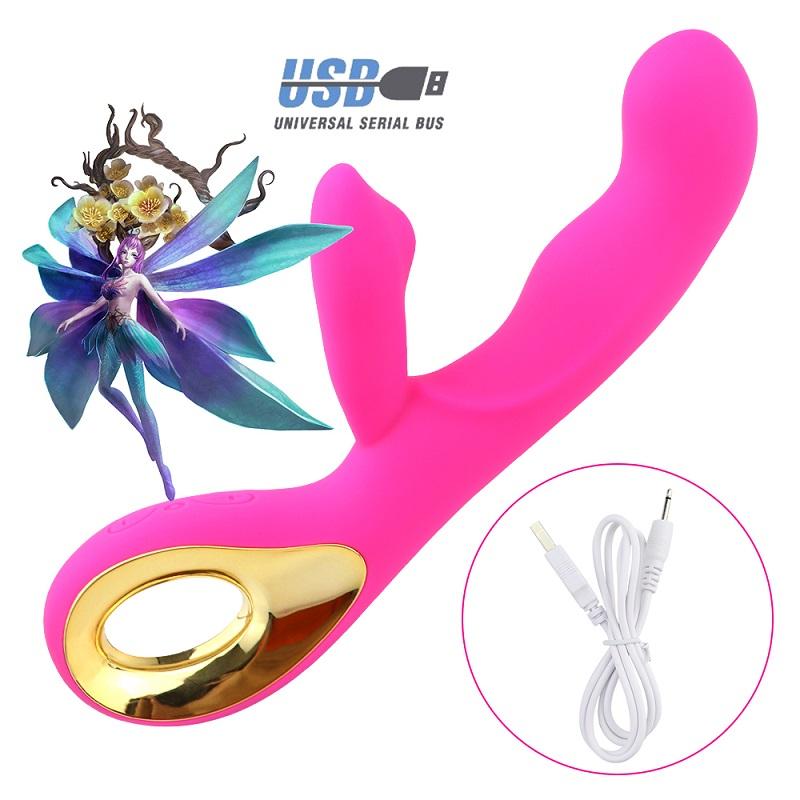 G Spot Rabbit Vibrator Adult Sex Toys for Women 10 Modes Clitoris Stimulation Waterproof Personal Dildo Vibrator Clit Stimulator