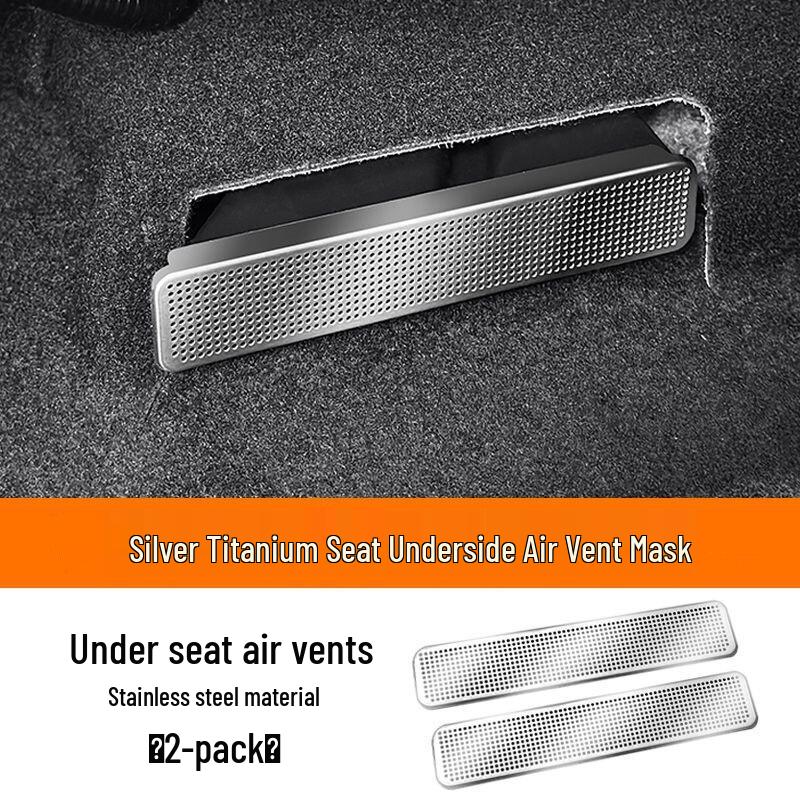 Applicable Equation Leopard Titanium Rear Air Vent Dust Cover - 3-Seater Interior Modification.