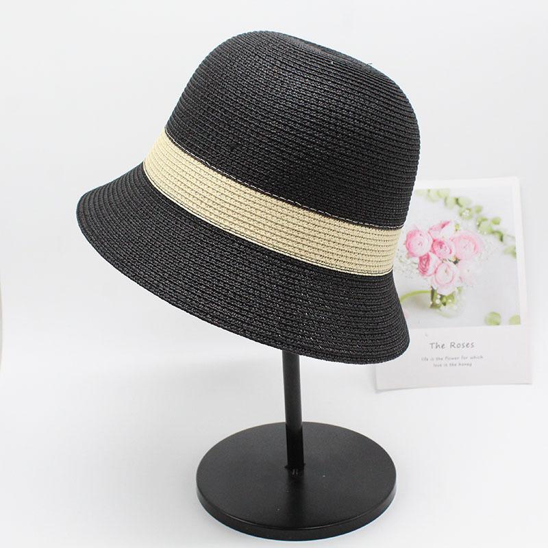 Sun Hat Spring And Summer Japanese Sweet Sun Hat Foldable Color Matching Beach Hat Bucket Hat
