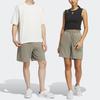 Adidas Neo Essentials Shorts With Plain Logo Unisex Shorts Pebble-Silver-Grey IA4968