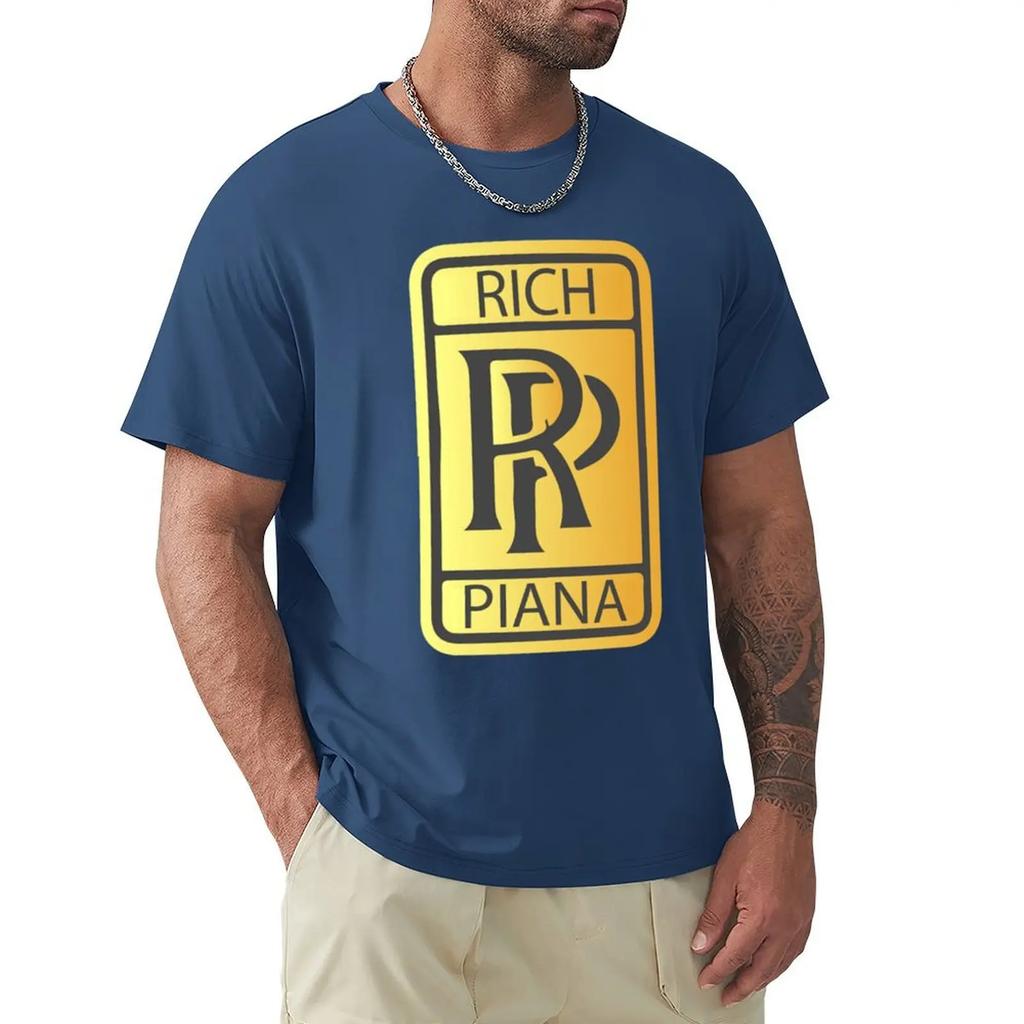Rich piana Io sono la 5 T-shirt Essenziale pesanti ad asciugatura rapida t-shirt da uomo casual eleganti
