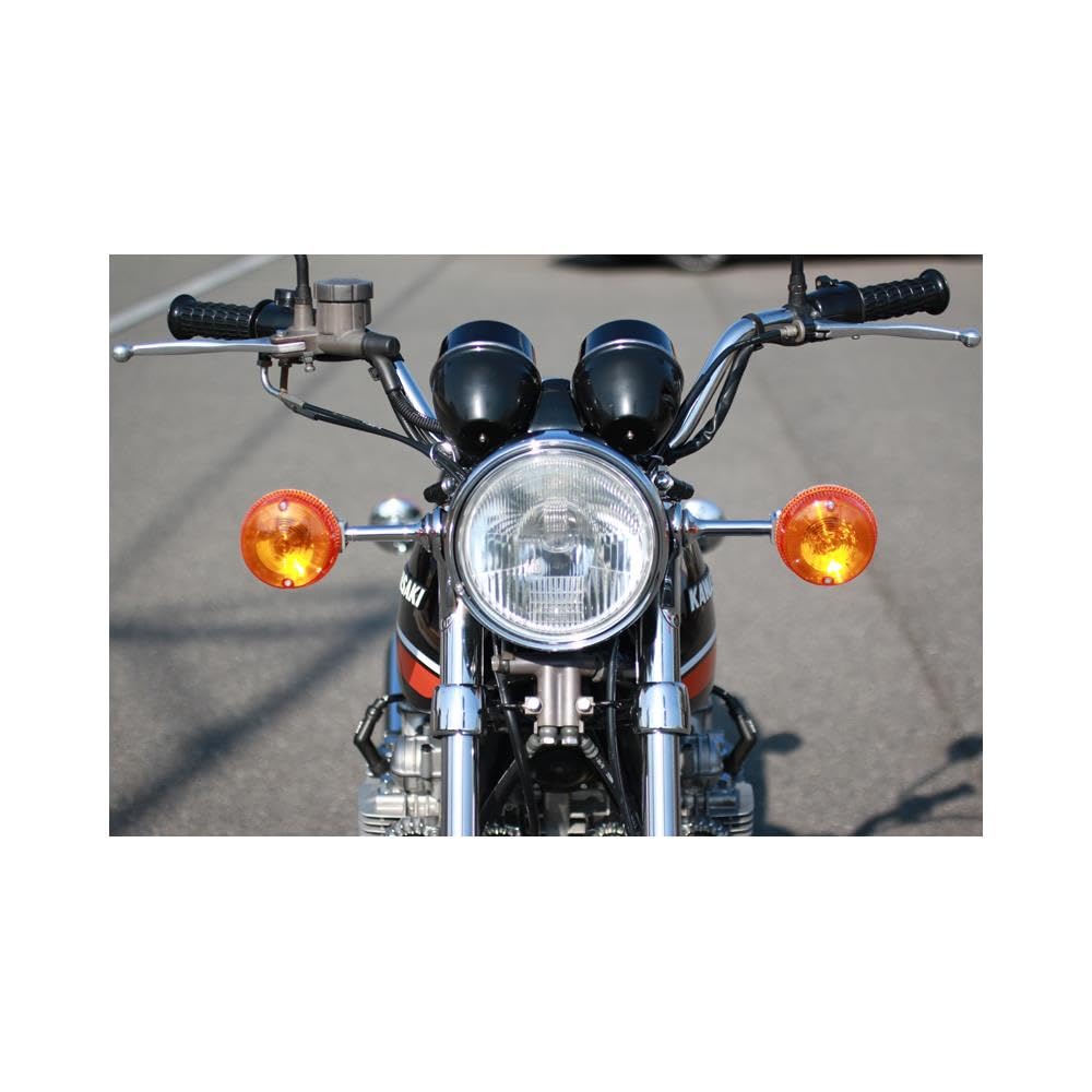 PMC 156-4111 Blinkerhalterung, Typ Z2, Universell, Lang, Verchromt, Set mit 2 Stück