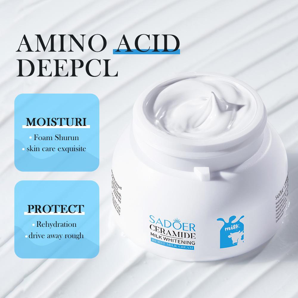 Popular Milk Cream 120g SADOER Milk Hydrating Moisturizing Moisturizing Cream