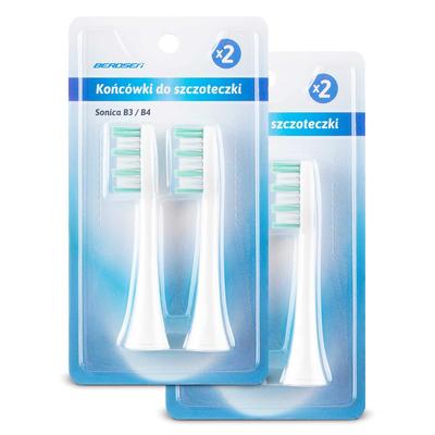 Têtes de brosse à dents soniques Berdsen 4 pièces