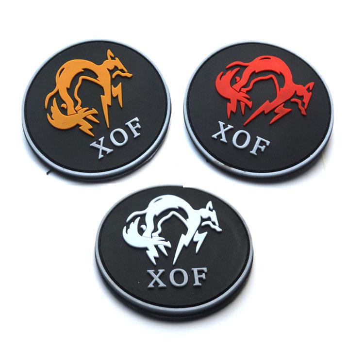 Brățară Joc Exterior cu Insignă Metalică Solid Gear Fox XOF 3D din PVC