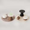 4Pcs Dollhouse Simulation Table Model Ornament Handmade Diy Stool Scene Home Decoration Mini Toys Doll House Accessories