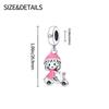 S925 Silver DIY Handmade Motorcycle Girl Charm Jewelry Accessories for Women Girls Gift