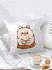 Cushion Cover Decorative Pillowcase Cute Animal Square Throw Pillow for Bed Sofa Home Decor