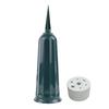 Cemetery Vase Graveyard Decoration Flowers Holder with 7-Hole Cylindrical Insert Reusable Cemetery Flower Holder with Spike