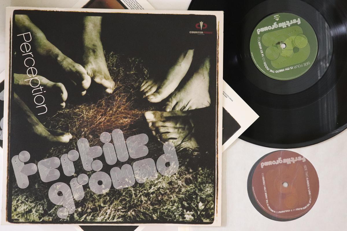 

LP Record FERTILE GROUND Perception CRLP013 COUNTERPOINT R 2001 UK Jazz Used