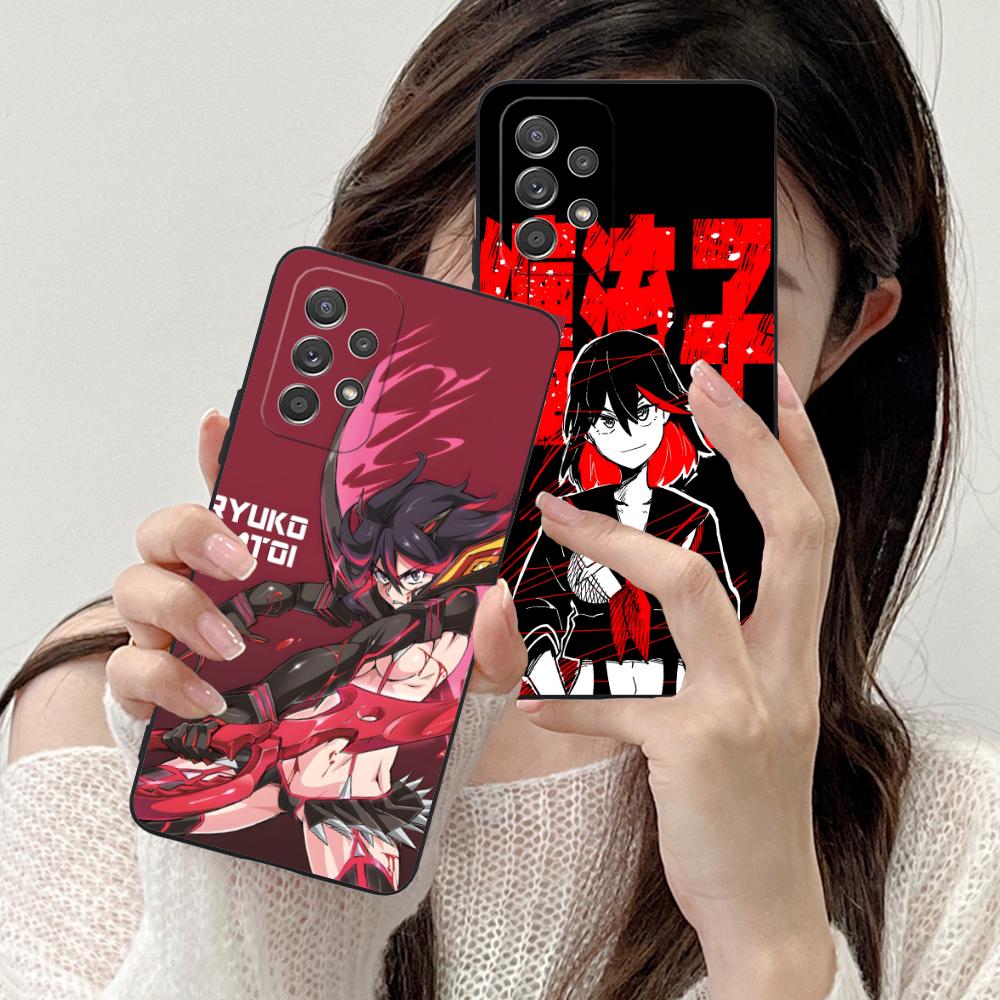 La Kill Ryuko Matoi Phone Case for Samsung Galaxy A73 72 71 70 56 55 54 53 52 36 35 34 23 16 15 5G Colour Printing Cover Pretty