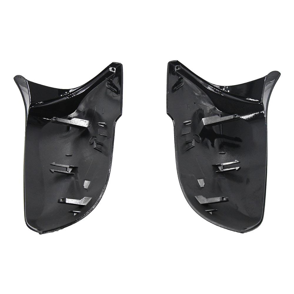 Rear View Mirror Cover Cases Cap Black / 1 Pair For BMW Series 1 2 3 4 X M F20 F22 F30 F31 F32 F33 F36 F34 F35