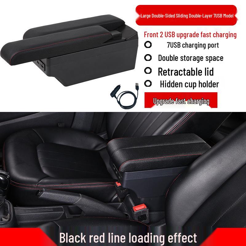 Mahindra E20 Plus Center Console Armrest Accessory