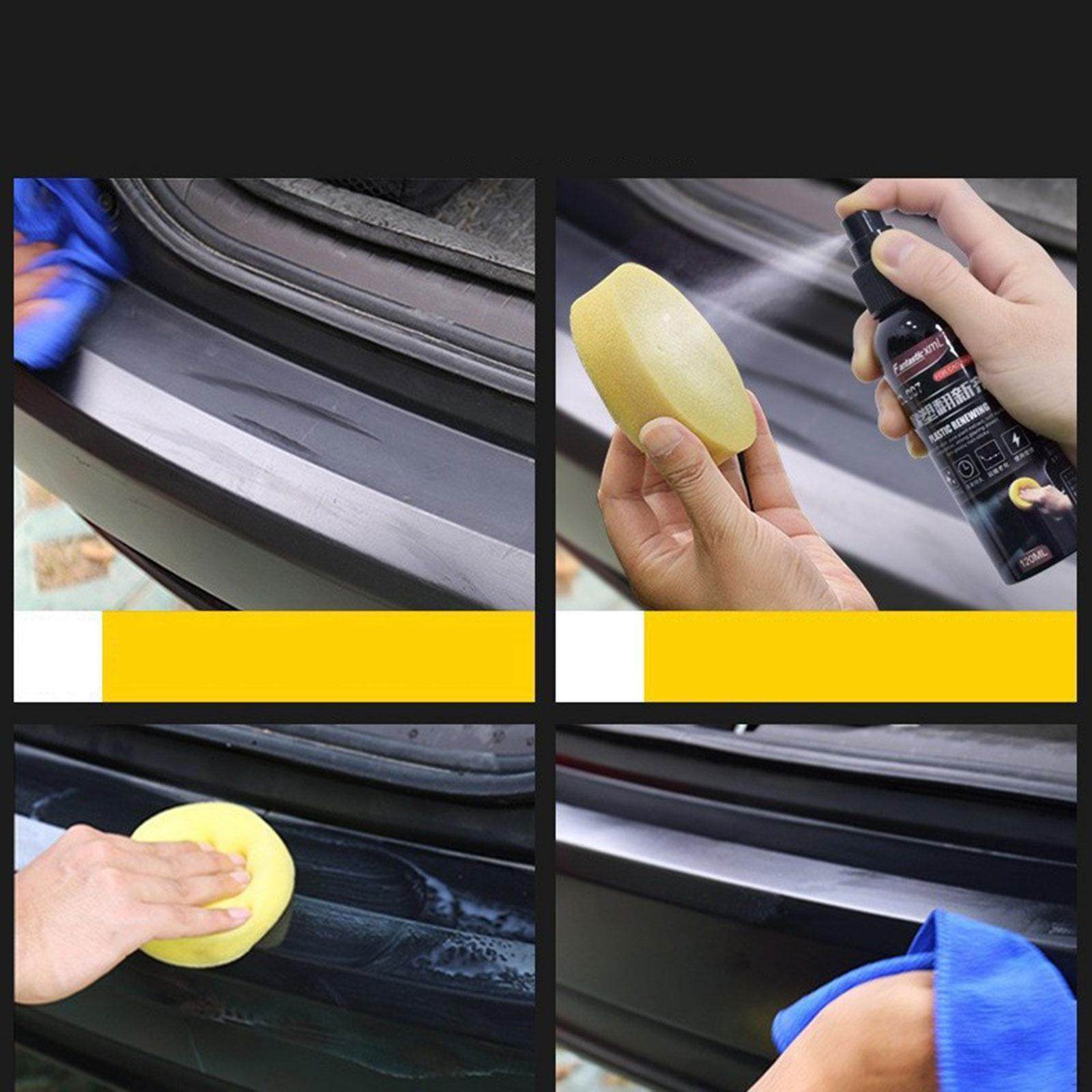 

Средство для восстановления отделки автомобиля 120 мл Средство для обновления Восстановление для чистки автомобиля Приборная панель