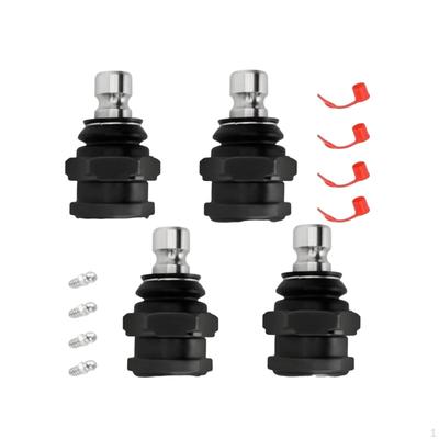 4 Pieces Chassis Ball Joint Assembly Sealing Auto Parts Threaded