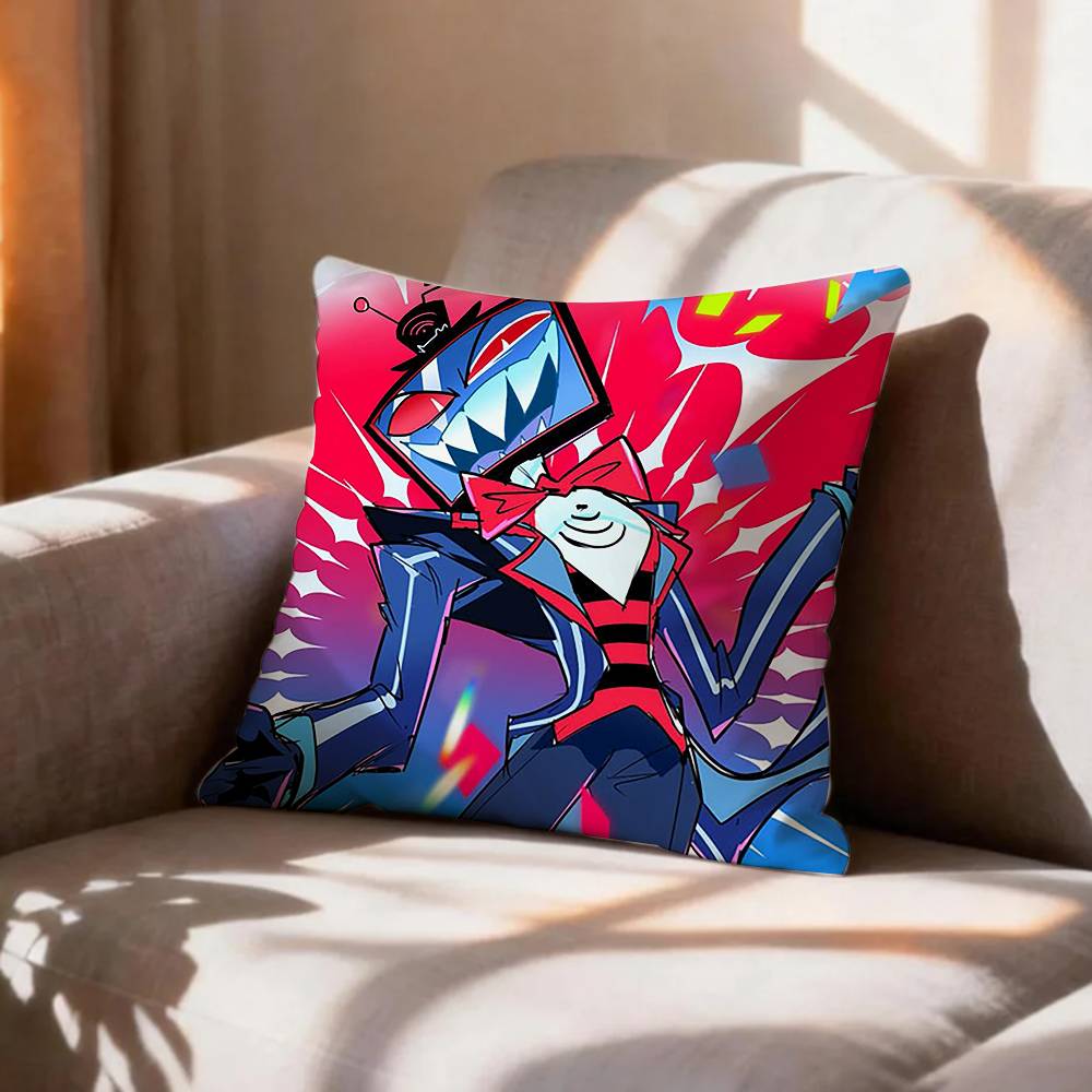 COOL HHotel HHazbinS Vox Bank Pillow Case Pattern Printed Pillowcase For Living Room Sofa Cushion Cover