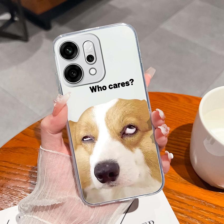 For Oppo Reno14 Pro Realme C71 C75 C75x Ultra Thin Clear Phone Case Cute Panda Pattern Dustproof Protection Soft Transparent Back Cover For Oppo Shell