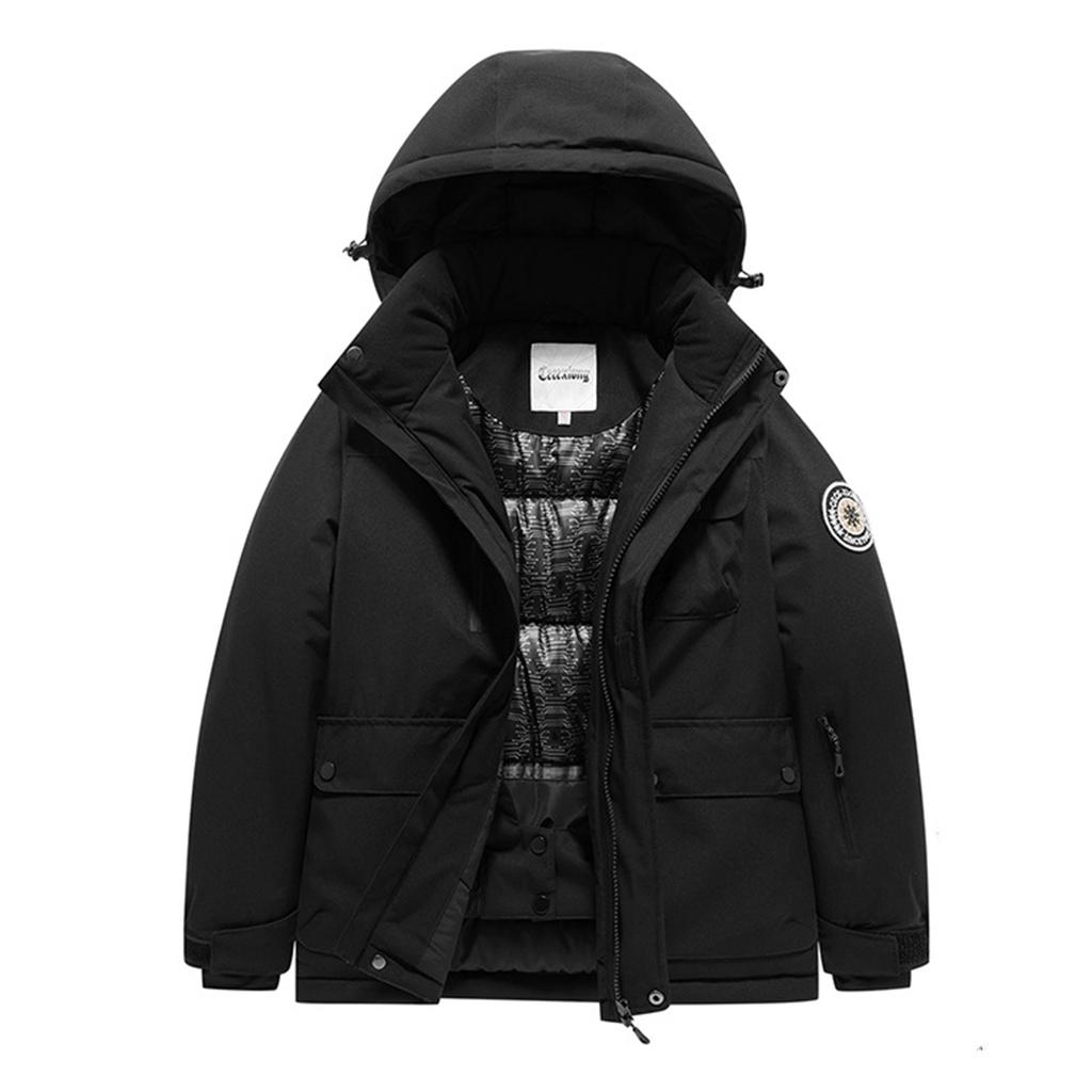 Children's Fashion Skiwear Set Boys' And Girls' Thickened Waterproof Warm Ski Jacket