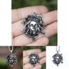 Retro Medusa Schlangen Tier Anhänger Halskette Mit Zinklegierung Charme Für Gothic Stil
