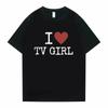 Cults TV Girl One Night Only Graphic Print Tshirt Vintage Tee Trend Unisex Women Oversized T Shirt Cotton Tops 2024 T-shirt Clothes