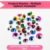 50/100pcs/bag with Eyelashes Colorful Activity Eyeballs 3D Wiggling Moving Eyes