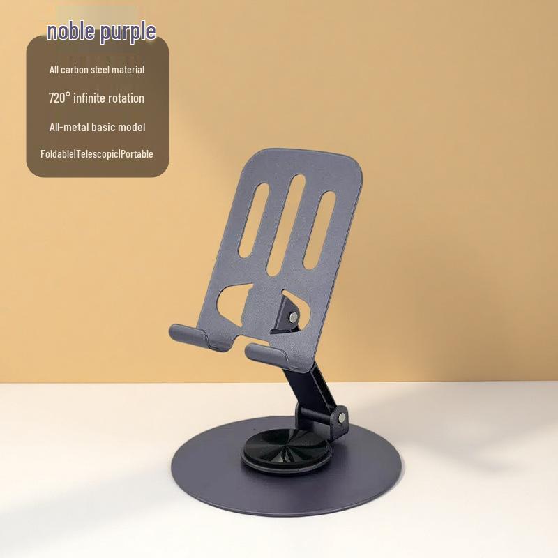 Top-Selling Foldable Metal Phone Holder with Custom Logo – Portable Retractable Stand for Desktop