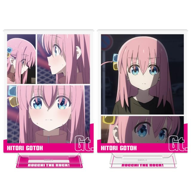 

the Anime Acrylic Character Stand Set of Goto Hitori Scene Bocchi Rock! 2 Ver.