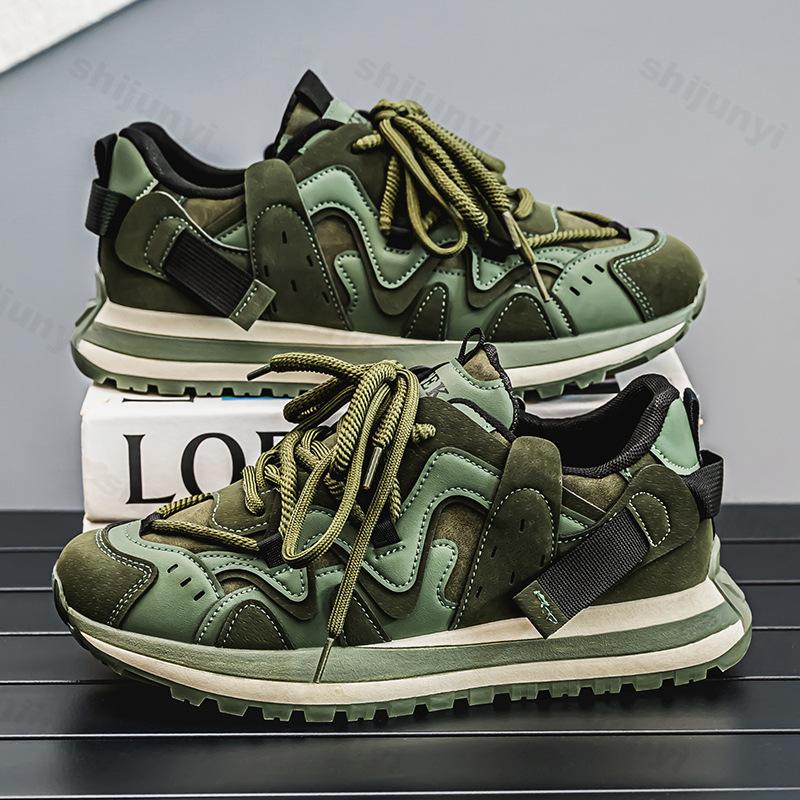 Men Sneakers 2025 Summer Mesh Running Shoes Men Athletic Non-slip Casual Vulcanize Shoes Lace Up Running Shoes Tenis Masculino