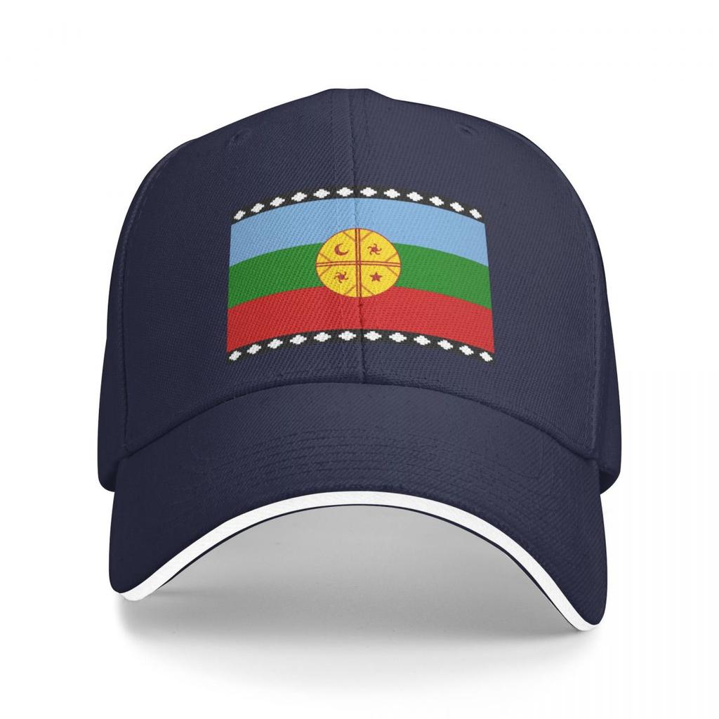 Flag of the Mapuches Cap Baseball Cap Bobble Hat Baseball Cap Unisex Women's