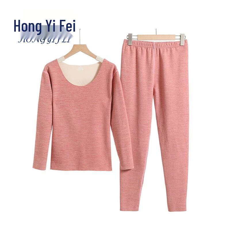 Hongyifei De Velvet Thermal Underwear Set