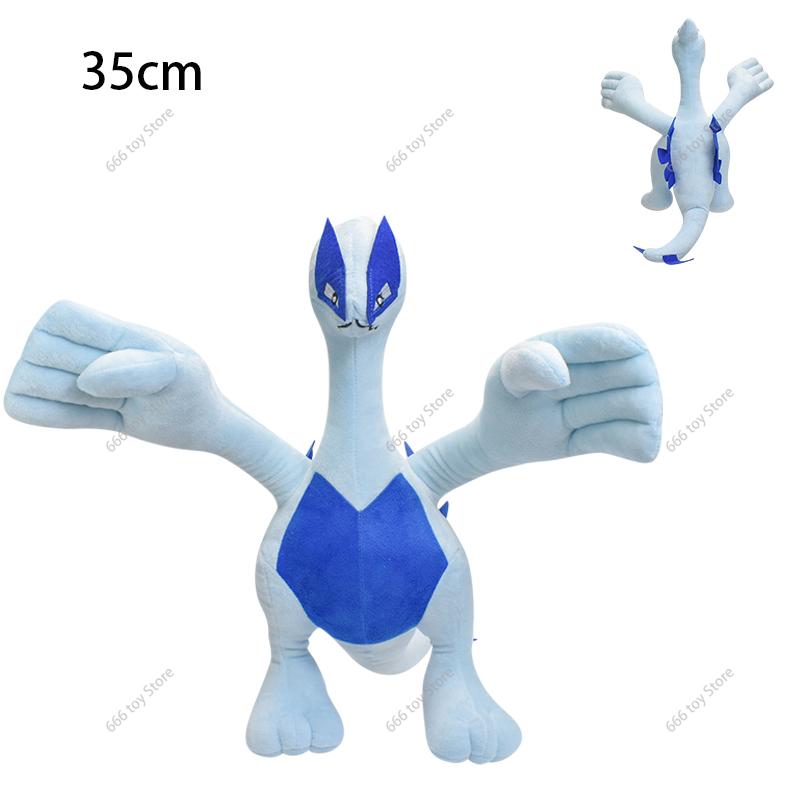 16 Styles Pokemon Plush Wartortle Charmander Manectric Lycanroc Greninja Steelix Lugia Shiny Zeraora Crocalor Stuffed Toys Gifts