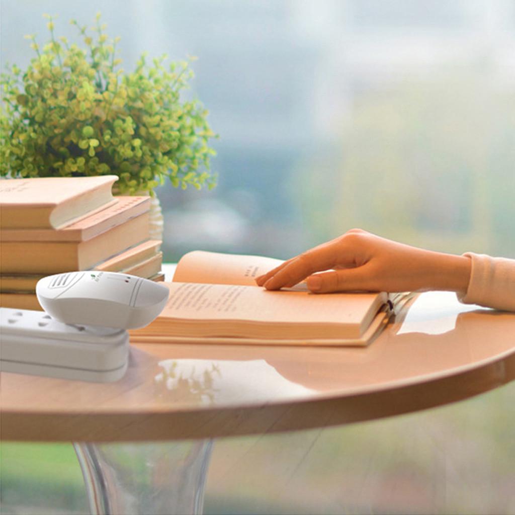 Buy Mini Smoke Filter Smell Bacteria Dust Air Purifier Freshener Plug ...