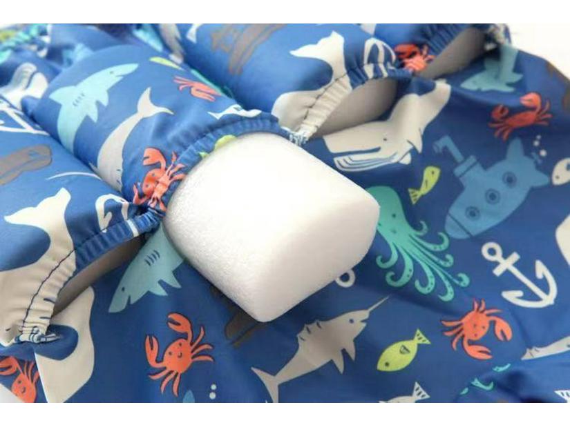 New Kids' Cartoon Buoyancy Surf Swimsuit - Boys/Girls One-Piece Swimwear