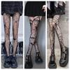 Neue Halloween Damen Harajuku Cosplay Strümpfe Strumpfhosen Damen Sexy Verführung Strumpfhosen Punk Netzstrumpfhosen