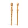 All-Wood German Eight-Hole Soprano Recorder for Children - Beginner Flute Wind Instrument