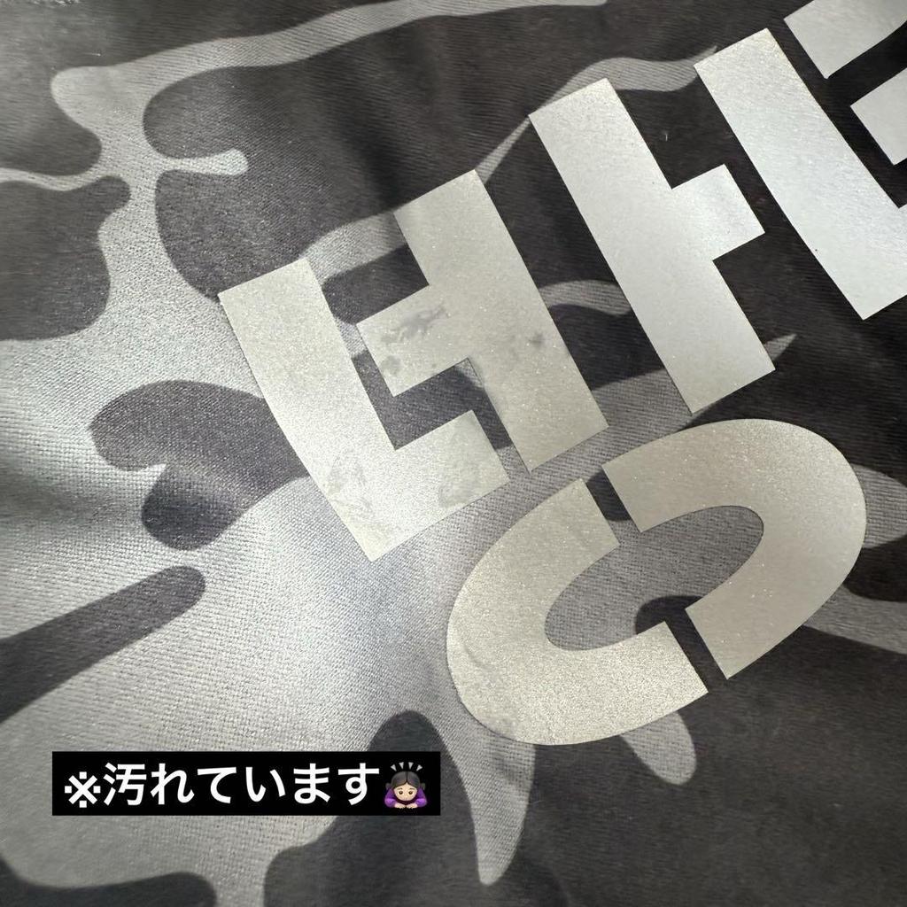 [USED] BTS Bangtan Amibomb Ver.2 Black Cloth Slogan (with Two Pouches)