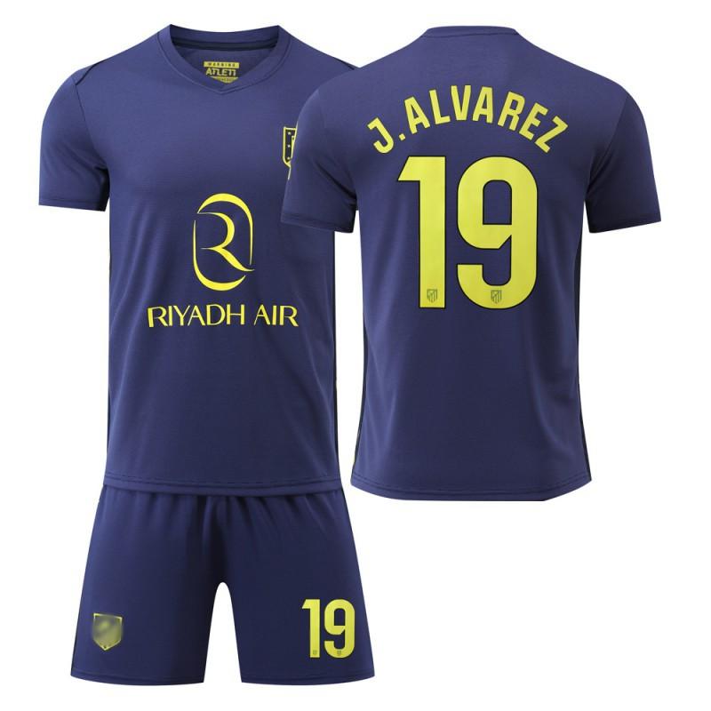 2526 Club Football Clothing Set No. 7 Gletzman 19 Alvarez Atletico Madrid Home Away